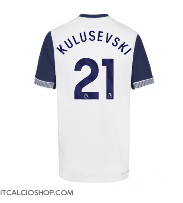 Tottenham Hotspur Dejan Kulusevski #21 Prima Maglia 2024-25 Manica Corta